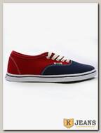 Полукеды женские VANS 320-14 красный