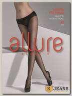 Колготки женские Allure Classic Lacerta vita bassa 40 den glasse
